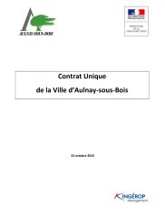 Contrat Unique de la Ville d’Aulnay-sous-Bois 2016-2020