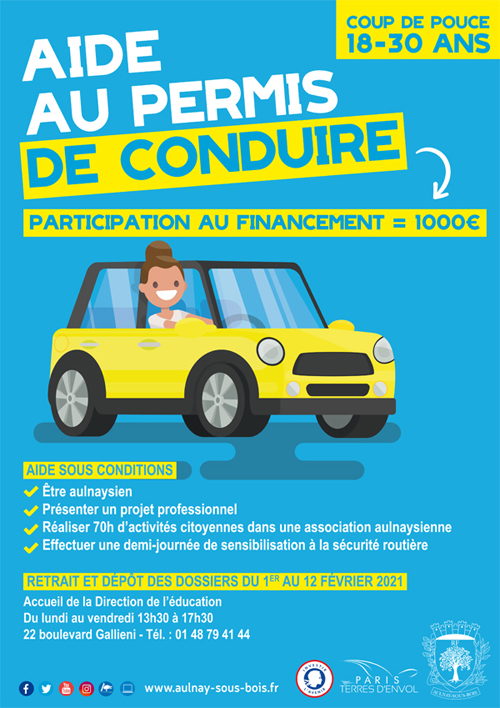 Aide au permis de conduire