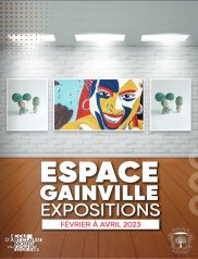 Espace Gainville - expositions de février à avril 2023