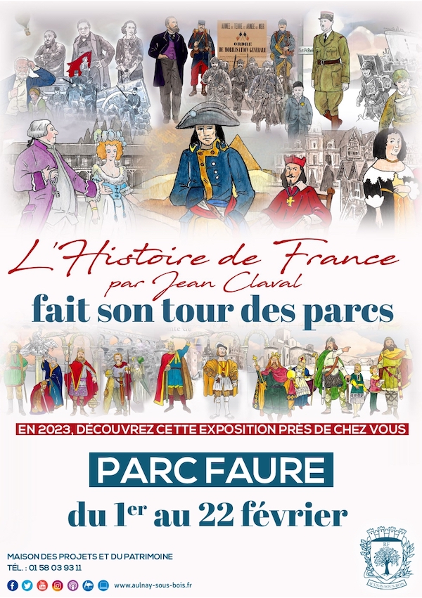 L'histoire de France par Jean Claval - Parc Faure