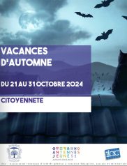 Programme Vacances d'Automne 2024 - Antennes Jeunesse