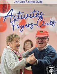 Activités seniors janvier a mars 2025